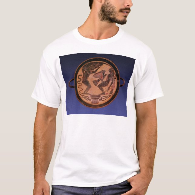 Black figure kylix T-Shirt (Front)