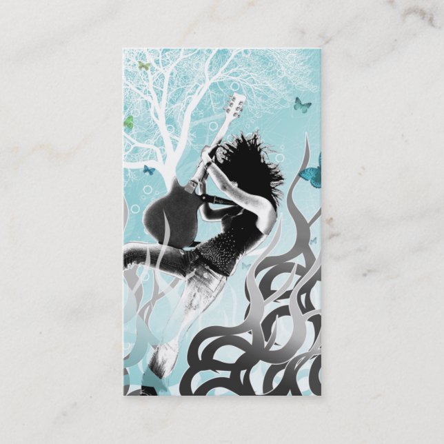 Black Fire - Business Card (Front)