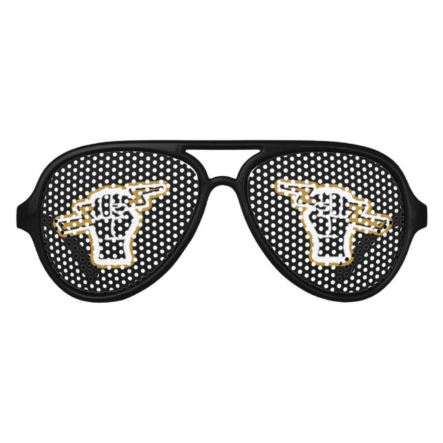 Black Fist Party Shades (Front)