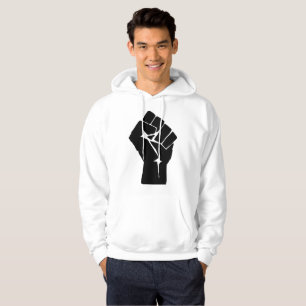 Black Fist Raised - Resistance Protest Hoodie