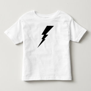 Black Flash Lightning Bolt Toddler T-Shirt