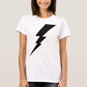 Black Flash Lightning Bolt Women's T-Shirt