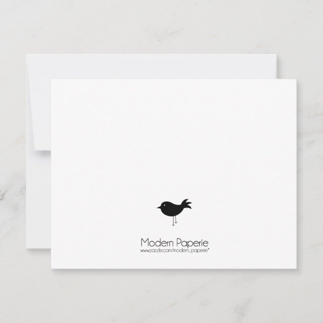 Black Fleur-de-lis Invitation (Front)