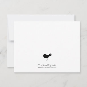 Black Fleur-de-lis Invitation