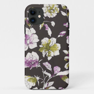 Black Floral iPhone 11 Case