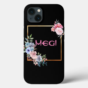 Black floral mask with your Case-Mate iPhone CASE