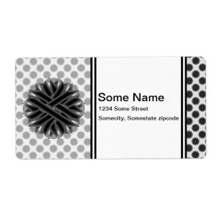 Black Flower Ribbon by Kenneth Yoncich