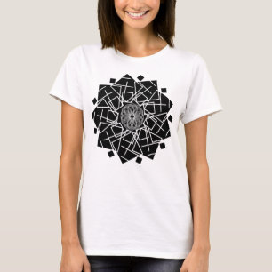Black Flower T-Shirt