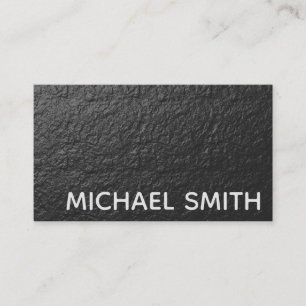 Black Foil Texture Business Card