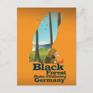 Black Forest - Baden-Württemberg - Germany Postcard