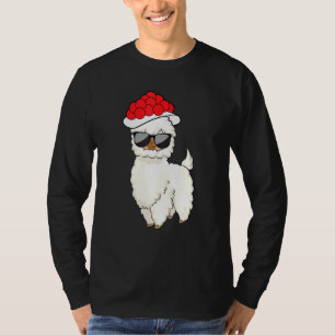 Black Forest Bollenhut Llama T-Shirt