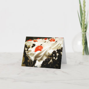 Black Forest Cake Card