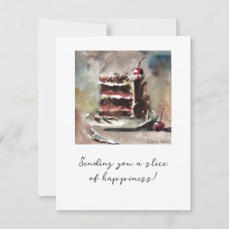 Black Forest Cake Card