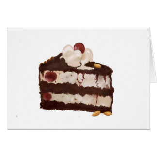 Black Forest Cake Card