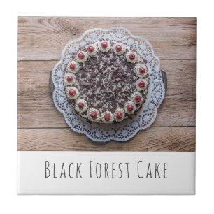 Black Forest Cake Gateau for Confectioners Tile