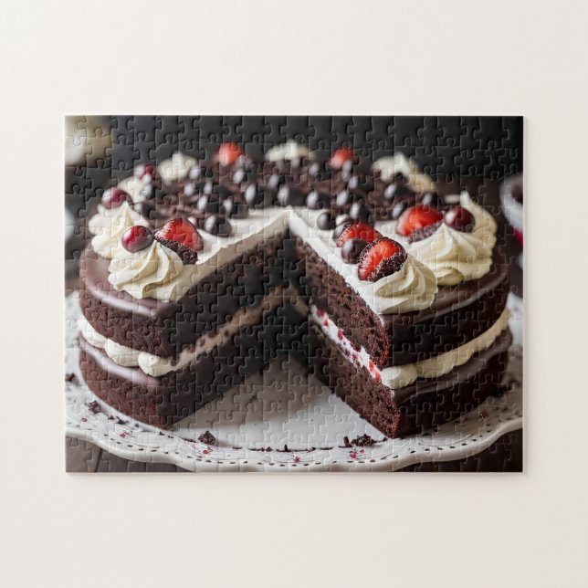Black Forest Cake Jigsaw Puzzle (Horizontal)