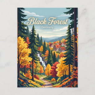 Black Forest Germany Postcard