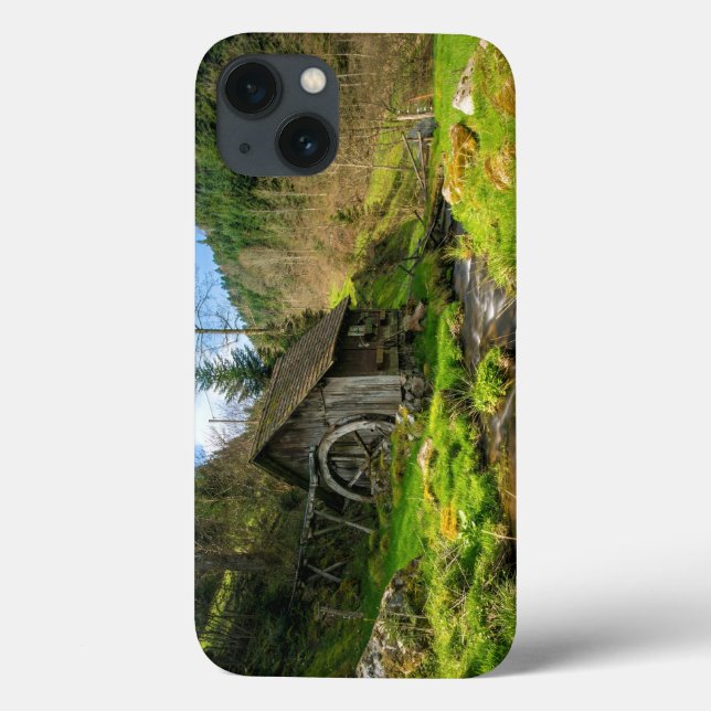 Black Forest Grist Mill Germany Case-Mate iPhone Case (Back)