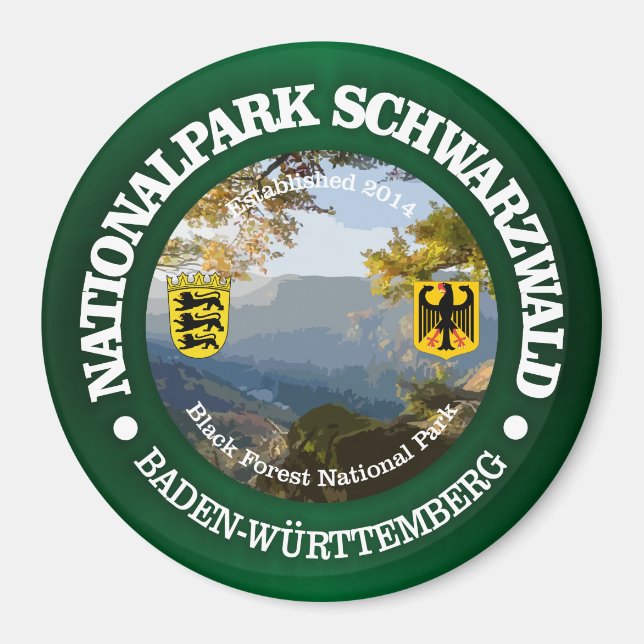 Black Forest NP Magnet (Front)