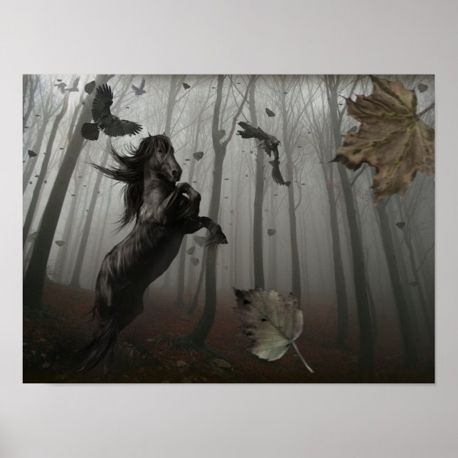 Black Forest Poster (Front)
