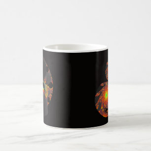 Black Fractal Mug