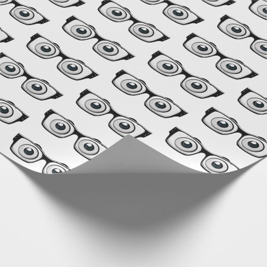 Eyeglasses Wrapping Paper Zazzle UK