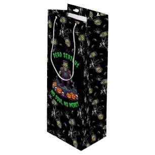 🖤 Black Frankenstein Halloween Gift Bag 💀🎃