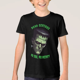 🖤 Black Frankenstein Halloween Tee 💀⚡