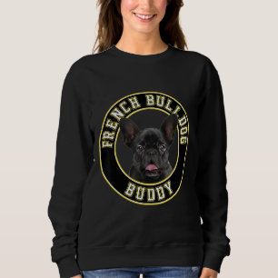 Black French Bulldog Buddy Sweatshirt