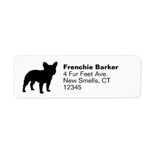 Black French Bulldog Silhouette Frenchie Dog