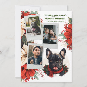 Black French Bulldog Wonderland Holiday Family