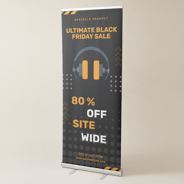 Black Friday 80% Off Vertical Retractable Banner (3/4)
