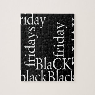 Black Friday Design Jigsaw Puzzle