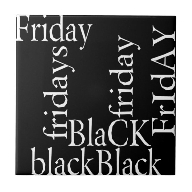 Black Friday Design Tile (Front)