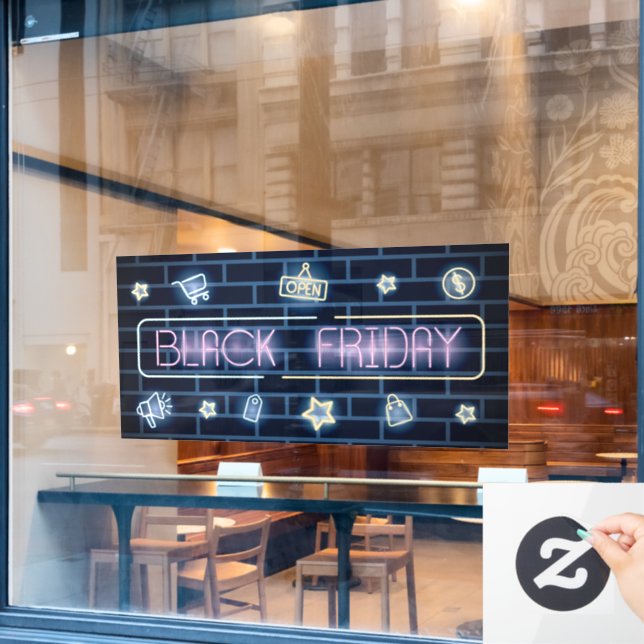 Black Friday Neon Sign (Cafe Window)