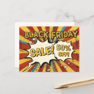 Black Friday  Postcard