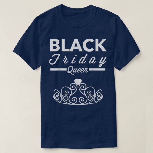 Black Friday Queen , Funny Thanksgiving Tee  (Design Front)