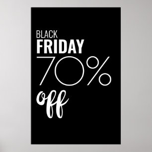 Black Friday Sale Business Discount Store Poster