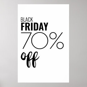 Black Friday Sale Business Discount Store Poster