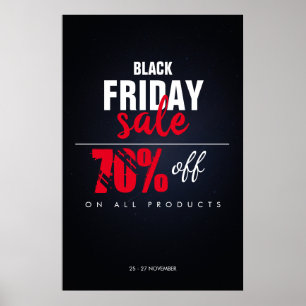 Black Friday Sale Business Discount Store Poster