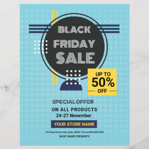 Black Friday Sale Flyer Template