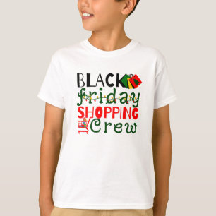Black Friday Shopping Crew T-Shirt
