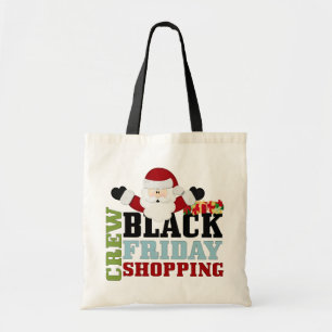 Black Friday Shopping Crew Tote Bag