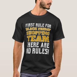Black Friday Team Shopping Matching Family Christm T-Shirt