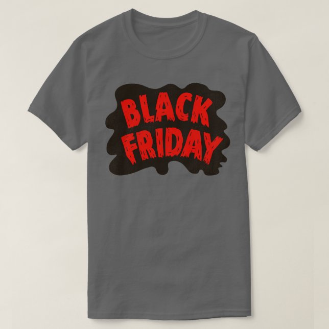 Black Friday Vintage Horror T-Shirt (Design Front)