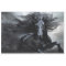 Black Friesian Horse Decoupage