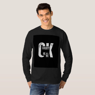 black full sleves t-shirt ok design