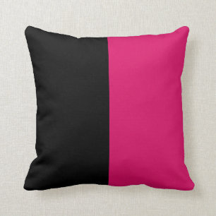 Black-Fuschia Pillow