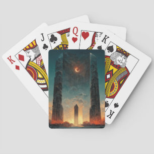 Black Gate Fantasy Sci-Fi Art Playing Cards