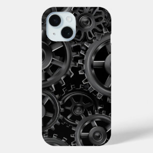 Black Gear Fusion Phone Case
